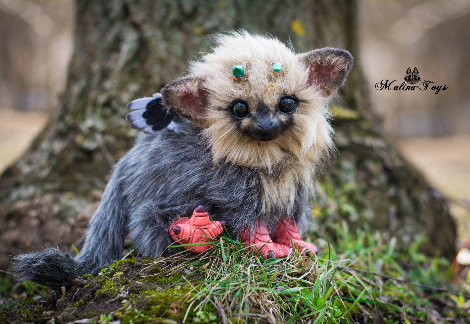 CUSTOM ORDERPoseable The Last Guardian Baby Trico