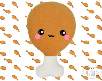 Chicken nugget plushie