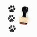 Cat / Dog Paw Print Stamp | Cat Lady, Dog Lady Rubber Stamp by Creatiate