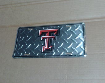 Texas Tech Red Raiders License Plate