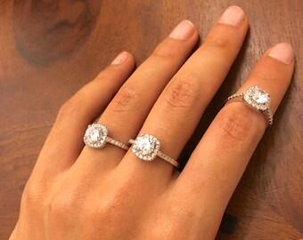 Ring Love Lonely made in 925 sterling silver and CZ