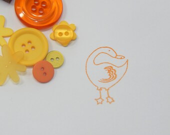 Little Duck Olive Wood Stamp