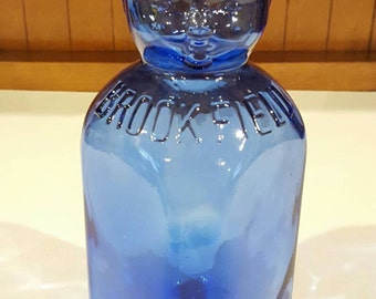 Brookfield Baby Top Cobalt Blue Milk Bottle