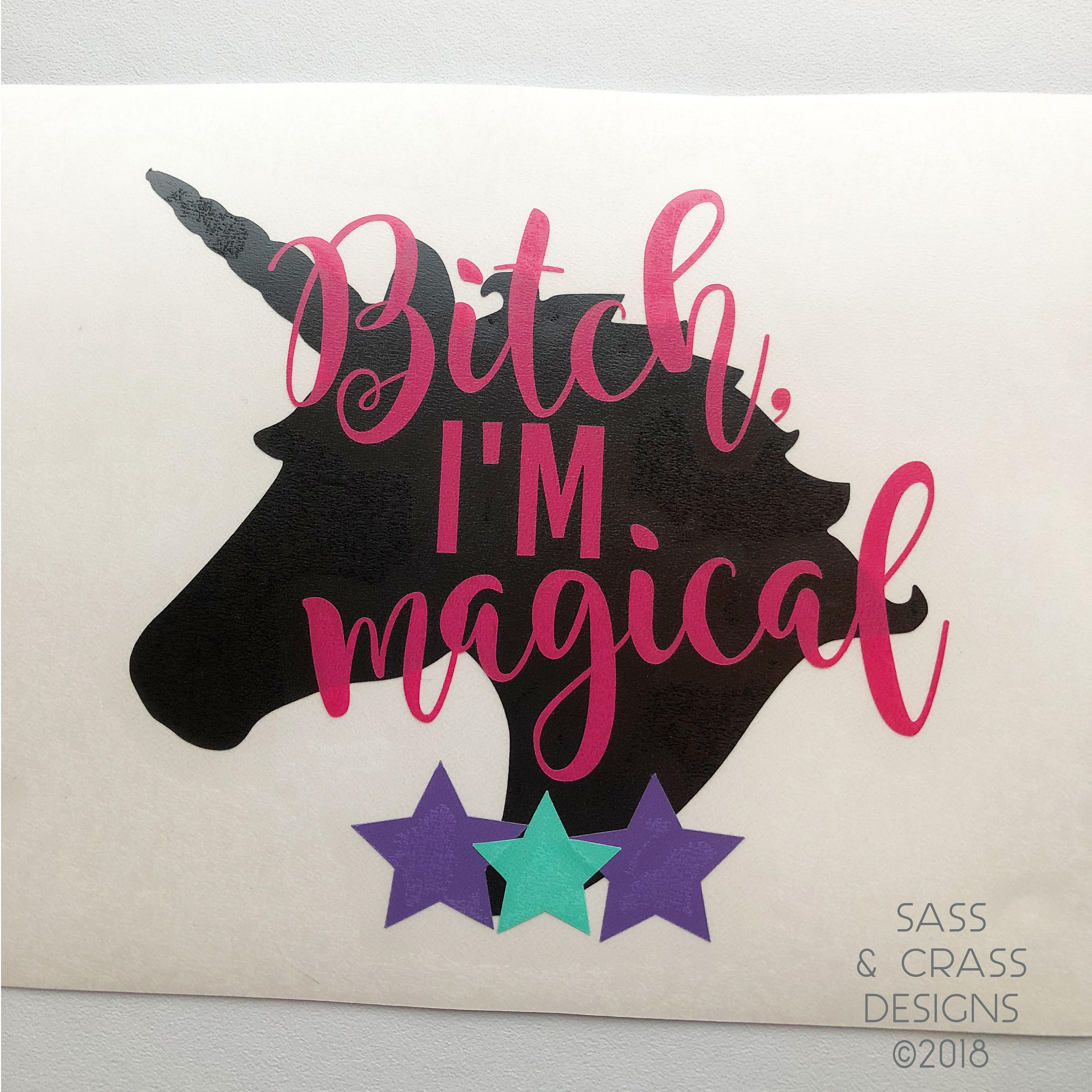 Funny Unicorn Decal Funny Yeti Decal Car Decal Funny RTIC