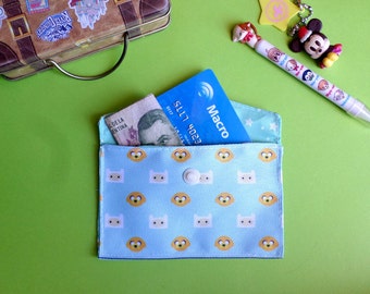 Cute Adventure Time Card Holder Mini Coin Purse Wallet Finn Jake