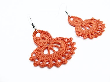 PDF Tutorial Crochet Pattern...Dangle Earrings 23