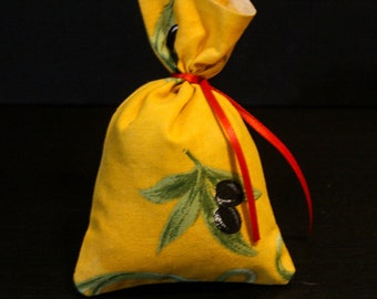 Hand-Made Organic French Lavender Sachet Provencal Style