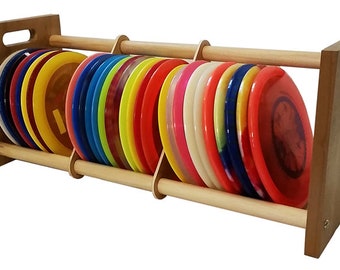 Disc Golf Rack Storage Holder Stackable