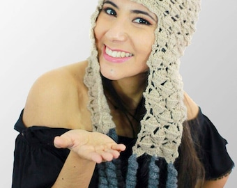 Peruvian Hat, earflap hat, 100% Baby Alpaca handmade