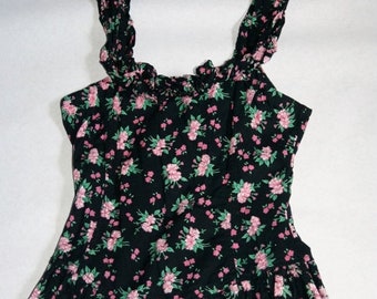 Moving Sale Sweetest Floral Grunge Summer Dress- Size XS/S