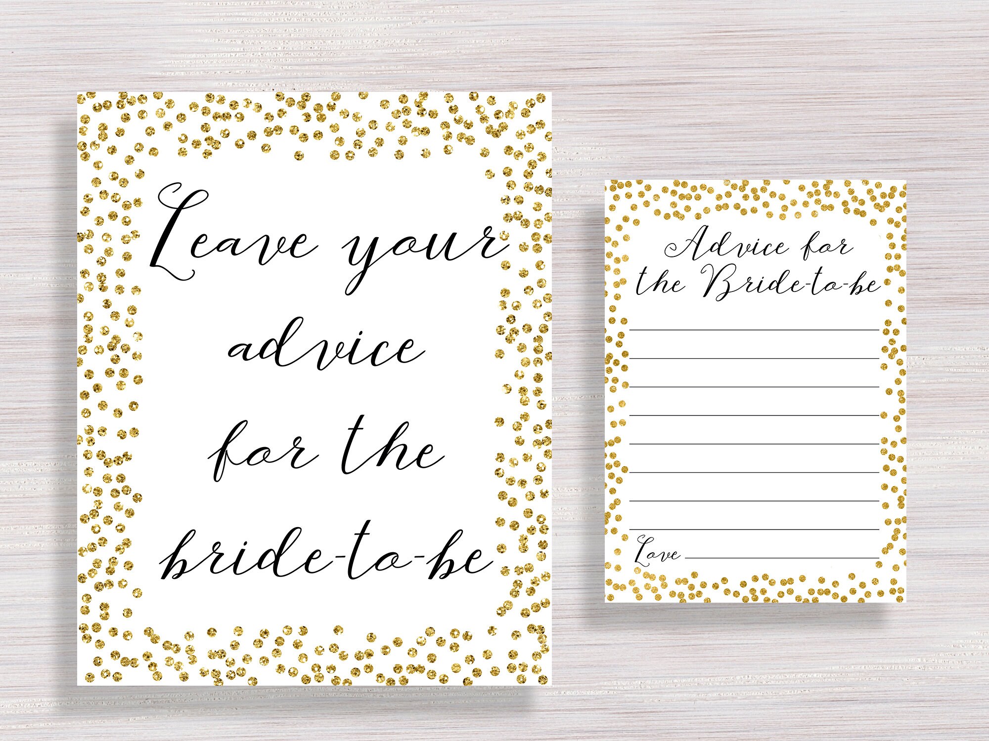advice for the bride