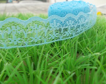 Blue lace 1 yard