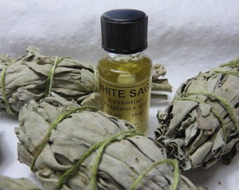 White Sage Essential Aroma Oil Spiritual Sacred Smudging Ceremonies Oil For Oil Burner Aromatherapy Oil Diffuser