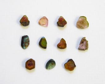 P3 CHOICE - Watermelon Tourmaline Pendant - Pink Tourmaline Jewelry - Green Tourmaline Slice - Healing Crystals and Stones - Stone Jewelry