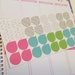 Paperclips and Arrows Planner Stickers - Teardrops