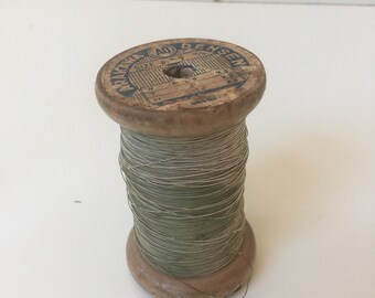 Vintage Spool of Coated Copper Wire Arakawa Densen