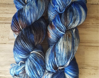 Cowboys in Blue Jeans | MCN Fingering | Superwash Merino Wool/Cashmere/Nylon | Handpainted Yarn