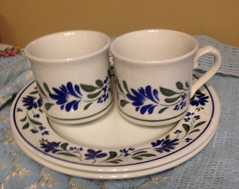British Tea and Biscuit Set