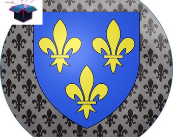 1 cabochon clear 25 mm medieval theme