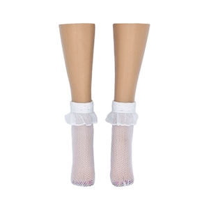 Ellowyne Wilde Doll Socks - White - Anklets - Doll Clothes
