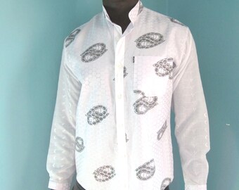 Grooms, Wedding, Best Mens Shirt, Mens Wear, White Indian Style Shirt, Hemd, Camisa