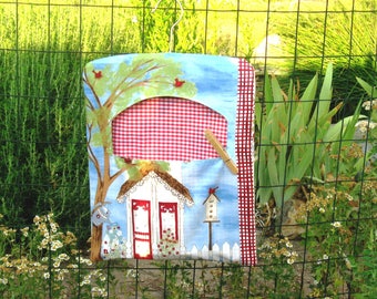 Clothespin Bag, Peg Bag, Clothespin bag for clothesline, Clothespin Bag with hook, Clothes Pin Bag, Clothespin Holder