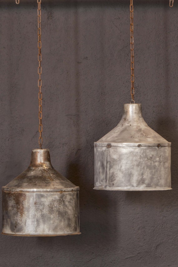 galvanized lighting