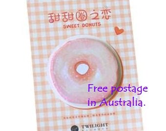 Sweet Donuts 'RED' Post-It Sticky Notes