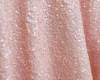 Blush Sequin, 1 DAY FREESHIP, Blush Tablecloth, Light Pink, Pink Tablecloths, Pink Sequin, Baby Showers, Blush Wedding, Bridal Shower