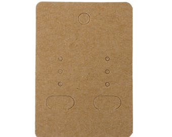 AU57 - Set of 10 note cards displays jewelry 7 x 5cm