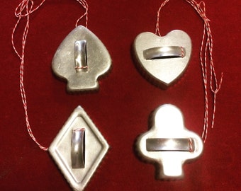 Vintage Deck of Cards Cookie Cutters