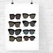 Sunglasses Fashion Illustration Art Print