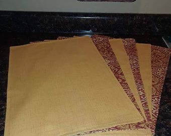 Handmade place-mats