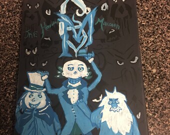 Haunted Mansion Painting
