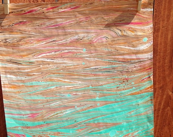 Unique Handmade Marbled Papers (Xtra Large)