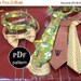 Baby Boy Necktie and Bowtie PDF Sewing Pattern -Boys Sizes 12months through 8