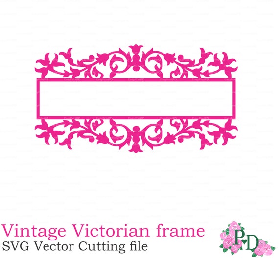 Download Victorian vintage frame silhouettes SVG Vector EPS PNG Cutting