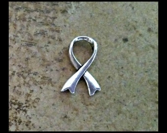 Silver Awareness Charm-SALE
