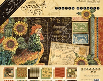 Graphic 45 French Country Deluxe Collector's Edition, SC007732