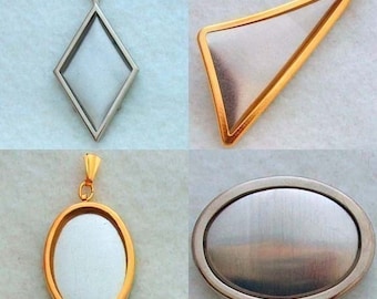 Any 5 Pendant and Pin Settings Frames Special