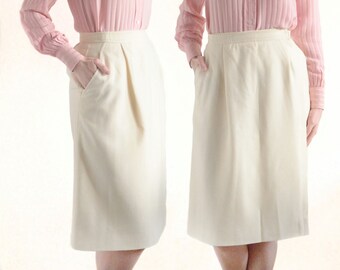 Genuine Yves Saint Laurent // vintage skirt
