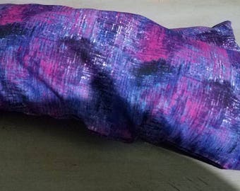 Pink & Purple Flaxseed Neck Wrap