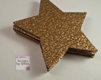 gold star shower etsy