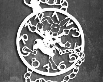 Alice In Wonderland- disney- Vinyl Decal - Multiple colors 5x5
