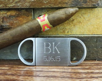 Personalized Cigar Cutter, Guillotine Cutter, Groomsmen Gift, Groomsman, Gifts For Men, Golf Gift, Fathers Day, Christmas, Monogrammed