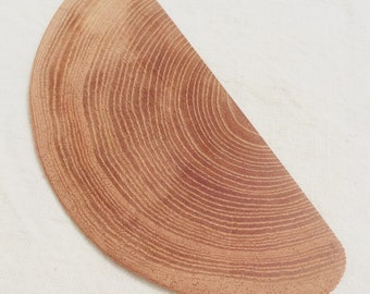 Bookmark made of black walnut
