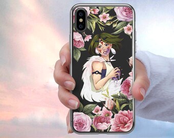 Princess Mononoke studio ghibli iPhone X case iPhone 8 Plus case, iPhone 7 Plus case, iPhone 8 case, iPhone 7 case,iPhone 6s Plus case, u145