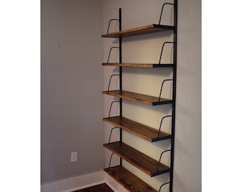 Custom Wall Mounted Bookshelf