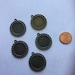 Kawaii cameo setting antique style deco diy 3 pcs--USA seller