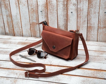 Leather Crossbody Bag, Crossbody Bag, Leather Purse, Purse, Crossbody Bags, Crossbody, Small crossbody bag, Leather Bag, Gift for women